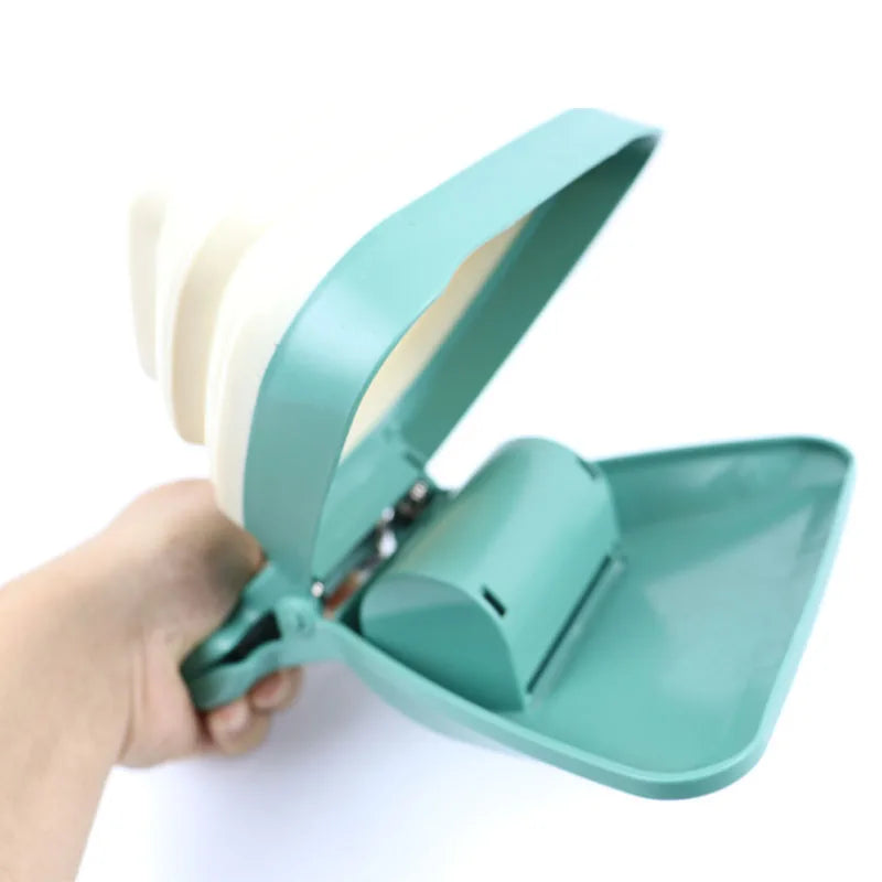 Portable Dog Pooper Scooper With Degradable Waste Bags